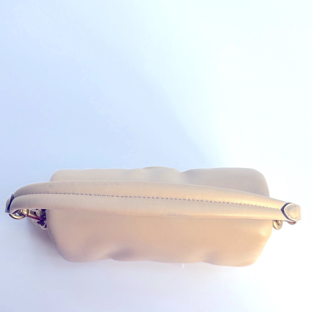 Coach Cream Leather Pillow Tabby Top Handle Bag - Picture 13 of 15